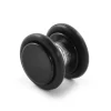 Fort Tempus Boucle D’oreille Magnétique Noire & Caoutchouc 8mm 13