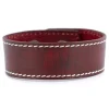 Salt & Hide Bracelet En Cuir Rouge Reeve 14