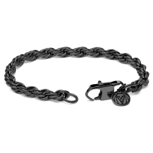 Lucleon Bracelet En Métal Tressé Couleur Gris Gunmetal Corwin Amager – 6 Mm 10