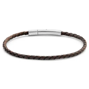 Lucleon Bracelet Collins En Cuir Brun – 3 Mm 14