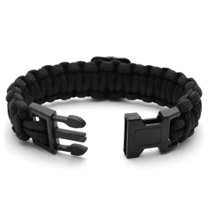 Tailor Toki Bracelet Paracord Noir 7