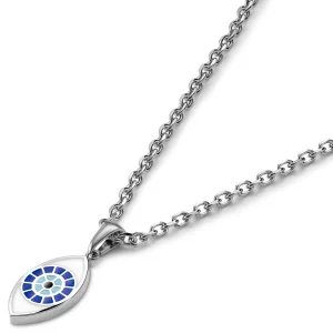 Waykins Evil Eye | Collier Argenté 9