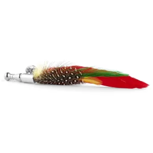 Warren Asher Broche « La Plume Rouge Flamboyant » 10