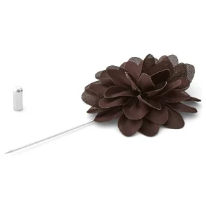 Warren Asher Boutonnière à Fleur Pivoine Couleur Rouille 10