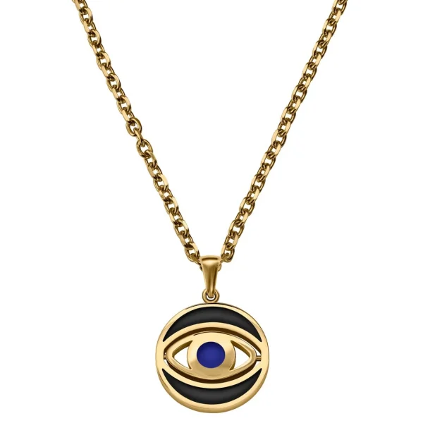 Waykins Evil Eye | Chaîne Dorée Avec Pendentif Rotatif 1