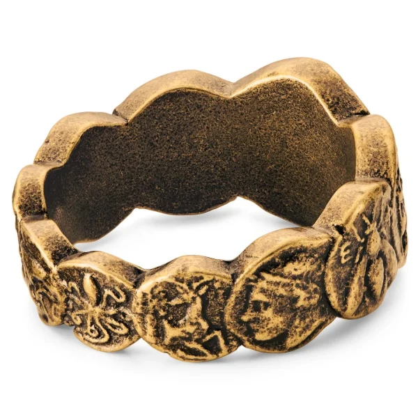 Lucleon Obelius | Bague En Métal Doré Vintage – Les Pièces De Monnaie 3