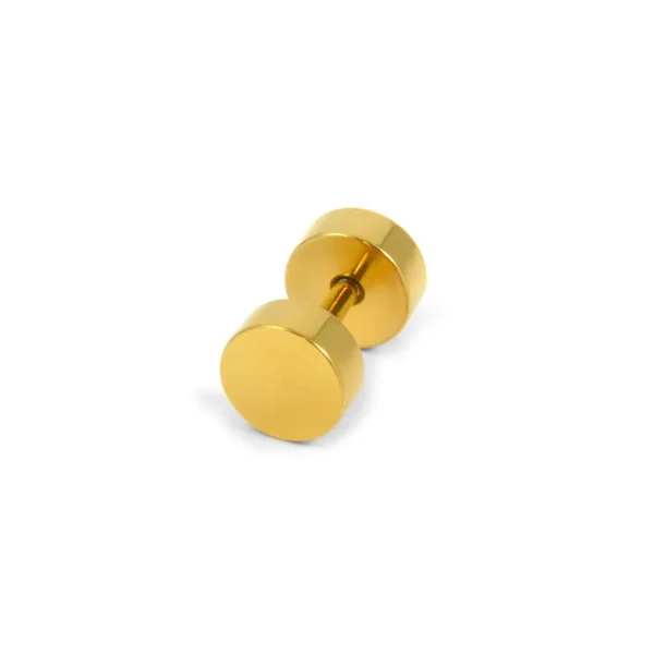 Lucleon Clou D’oreille Doré 4mm 1