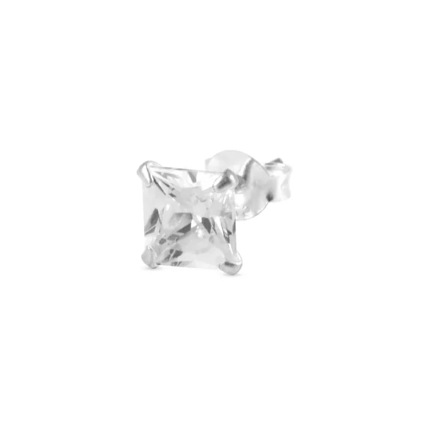 Lucleon Boucle D’oreille En Zircone – 6 Mm 1