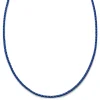 Lucleon Tenvis | Collier En Cuir Bleu 3 Mm 11