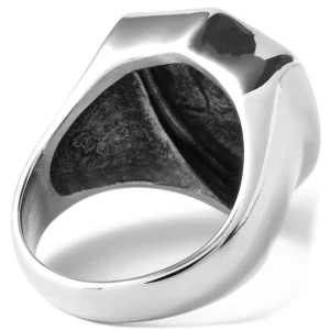 Fort Tempus Bague Destrier En Acier Inoxydable 12