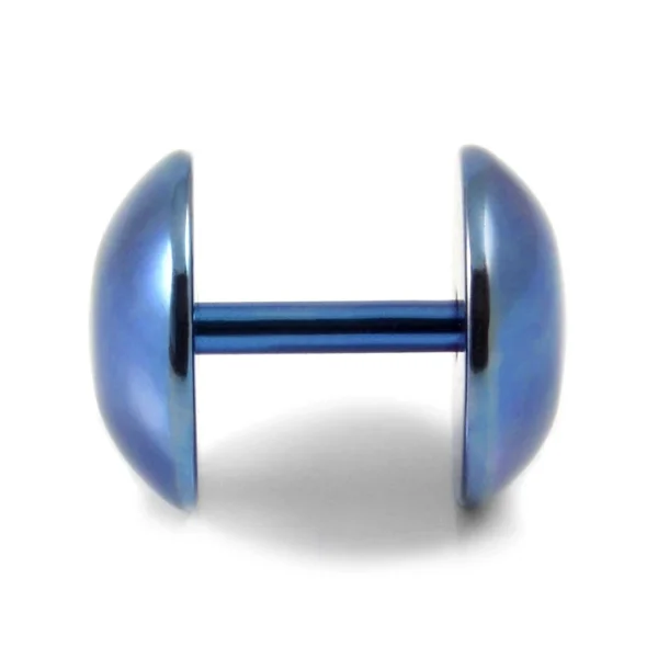 Fort Tempus Clou D’oreille Circulaire Bleu 8mm 3