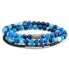 Neshraw Bracelet De Pierres Bleues Ranchi 20