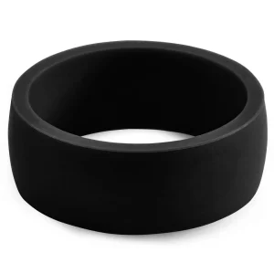 Lucleon Anneau Classique En Silicone Noir 7