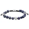 Arkai Orphic | Bracelet En Acier Inoxydable Argenté Et Lapis-lazuli – 6 Mm 17