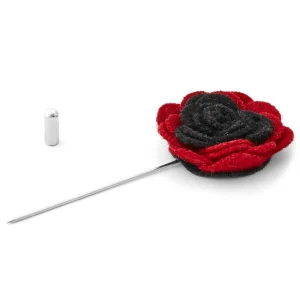 Warren Asher Boutonnière à Fleur « Le Rouge Et Le Noir » 6