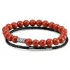 Neshraw Bracelet De Pierres Rouges Kota 14