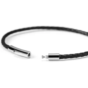 Neshraw Bracelet De Pierres Noires Mates Madura 13