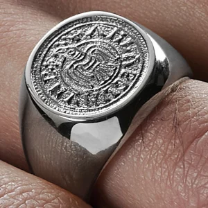 Lucleon Bague Argentée Laif Makt 18