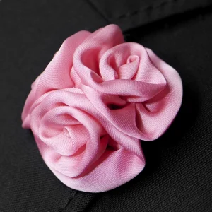 Warren Asher Broche Pour Homme à Fleur De Rose Rose 15