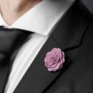 Warren Asher Boutonnière Rose Rose 11