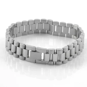 Fort Tempus Bracelet Argenté En Acier Inoxydable  »Mattie » 8