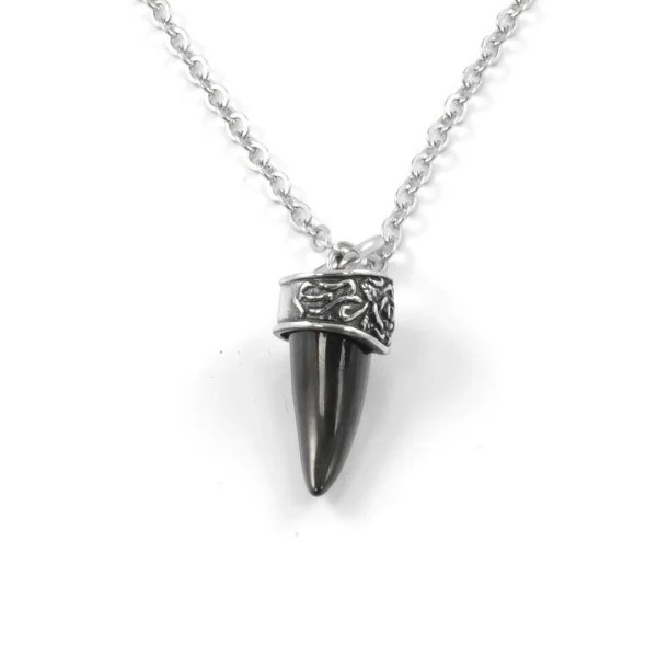 Fort Tempus Pendentif Croc Noir 1