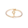 ATELIER PAULIN Bague Originale Initiale Gold Filled Rose 10