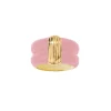 AURELIE BIDERMANN Bague Katt MM, Capsule Octobre Rose 10