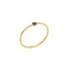 AND…PARIS Bague Memory Diamant Noir Or Jaune 8