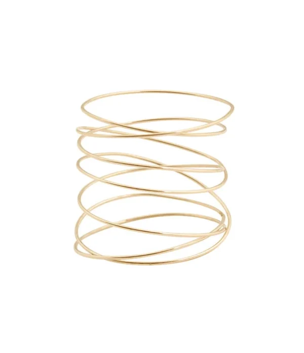 LSONGE Bague Sublime Spirale Or 1