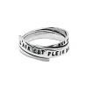 SERGE THORAVAL Bague Frisson Argent 22