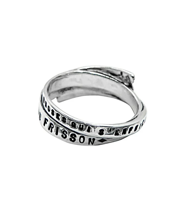 SERGE THORAVAL Bague Frisson Argent 3