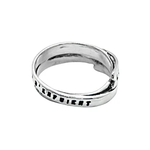 SERGE THORAVAL Bague Frisson Argent 12