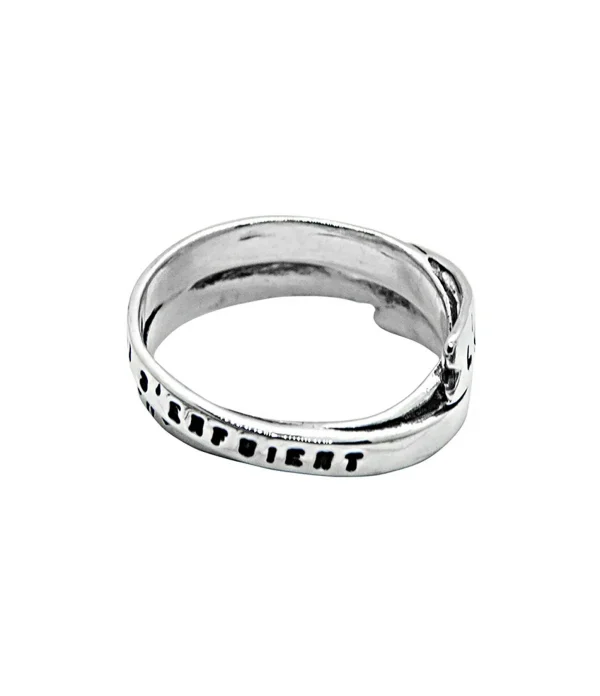 SERGE THORAVAL Bague Frisson Argent 4