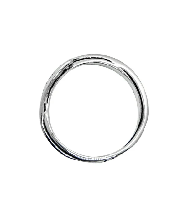 SERGE THORAVAL Bague Frisson Argent 6