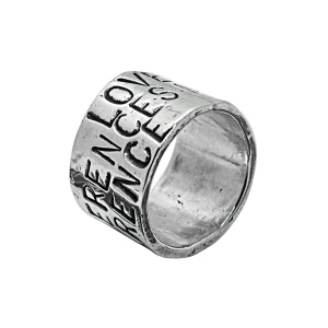 SERGE THORAVAL Bague Love Argent 11