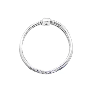 SERGE THORAVAL Bague 5 Sens Extra-fine Argent 16