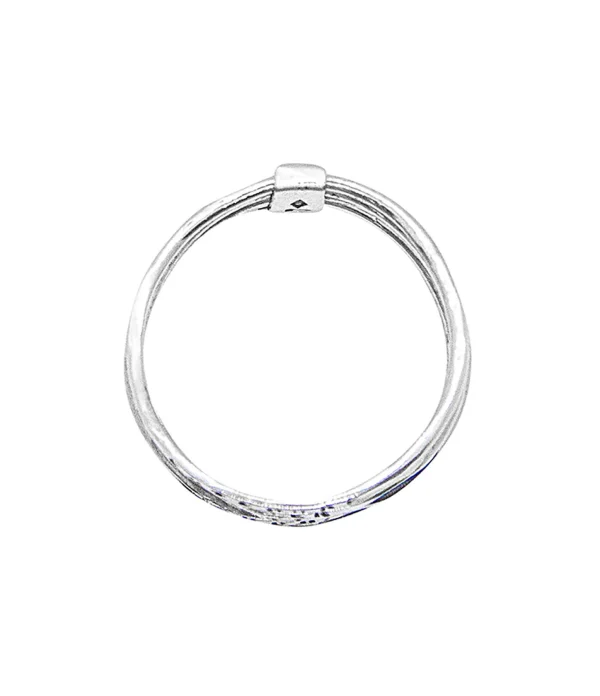 SERGE THORAVAL Bague 5 Sens Extra-fine Argent 6