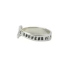 SERGE THORAVAL Bague Bonheur Trenet Argent 19