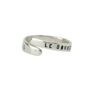 SERGE THORAVAL Bague Bonheur Trenet Argent 10