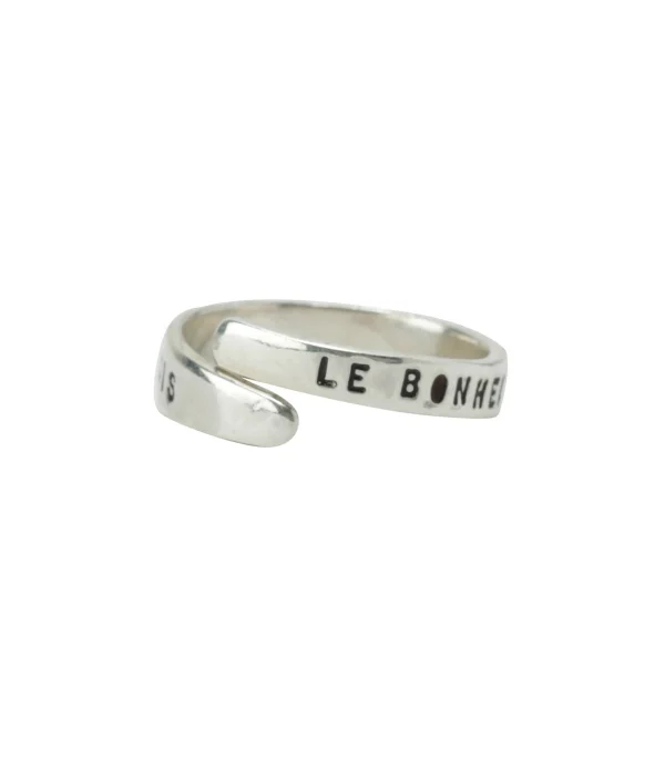 SERGE THORAVAL Bague Bonheur Trenet Argent 3