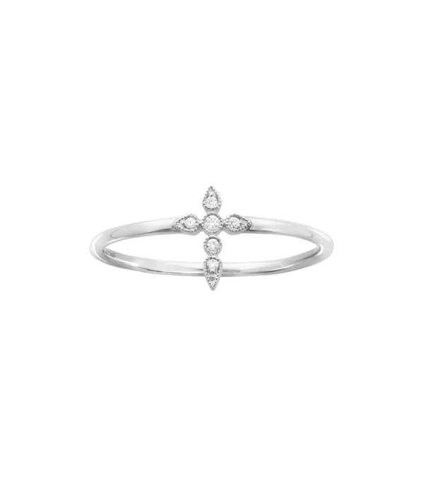 STONE PARIS Bague Céleste Simple Or Diamants 3